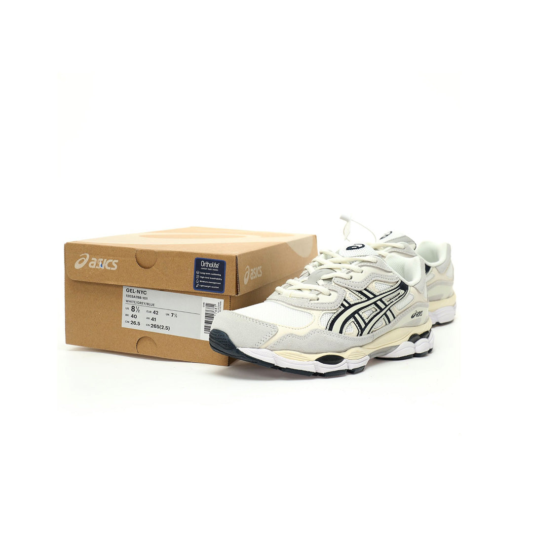 ASICS Gel-NYC White Grey midnight