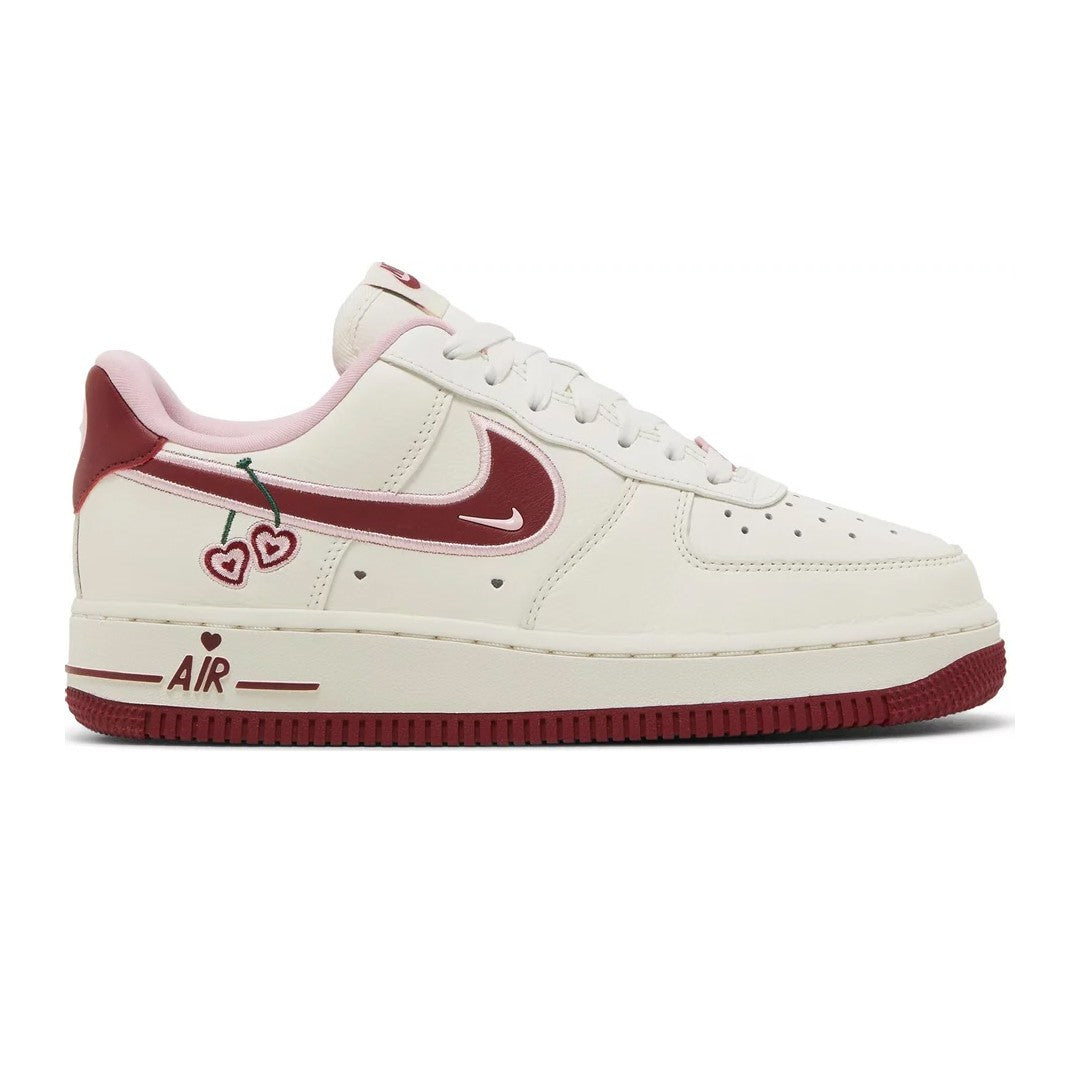 Nike Air Force 1 Valentine'S Day Burgundy