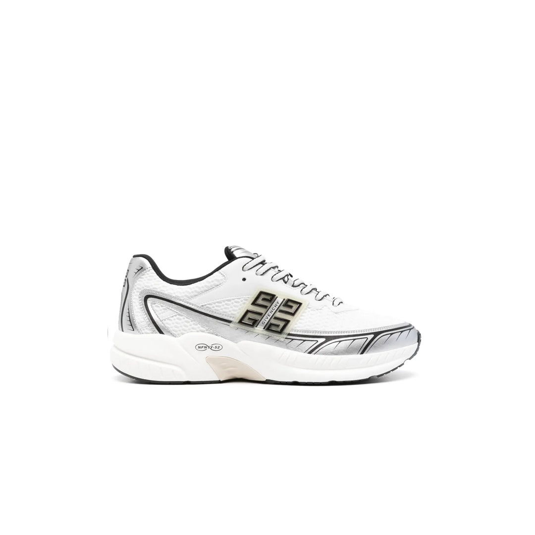 Givenchy White Silvery