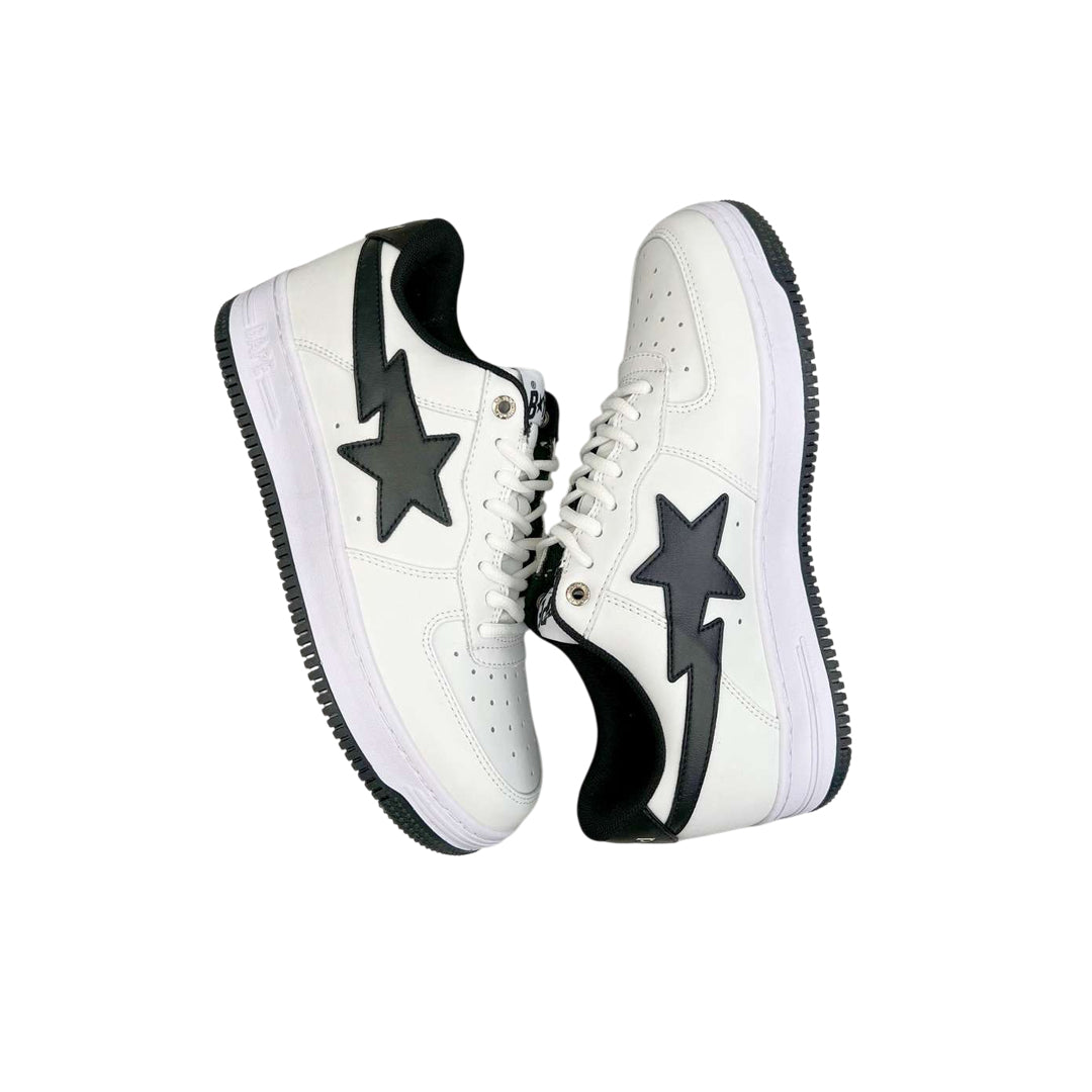 Bape White and Black Trainers